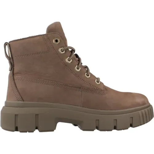 Greyfield Mid Schnürstiefel , Damen, Größe: 39 EU - Timberland - Modalova