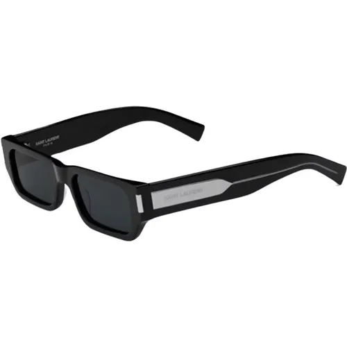 Crystal SL 660 Sunglasses , male, Sizes: ONE SIZE - Saint Laurent - Modalova