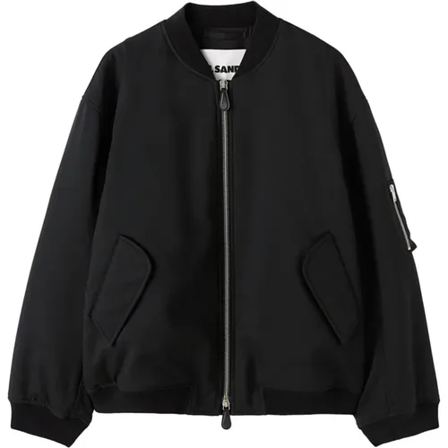 Coats , male, Sizes: L, S - Jil Sander - Modalova