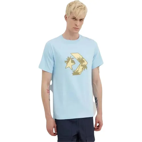 Festival Star Chevron Infill Tee T-shirt , Herren, Größe: L - Converse - Modalova