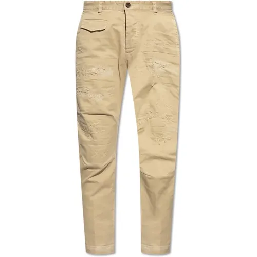 Chino Hose , Herren, Größe: M - Dsquared2 - Modalova