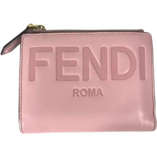 Pre-owned Leather wallets , female, Sizes: ONE SIZE - Fendi Vintage - Modalova