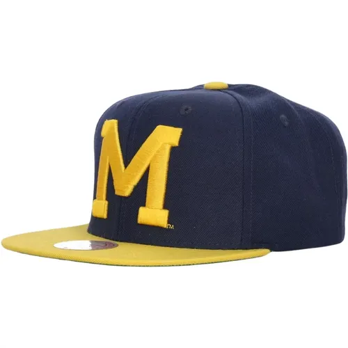 Michigan Wolverines Snapback Cap - Mitchell & Ness - Modalova