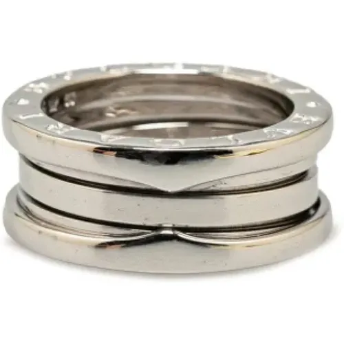 Pre-owned Metal rings , female, Sizes: ONE SIZE - Bvlgari Vintage - Modalova