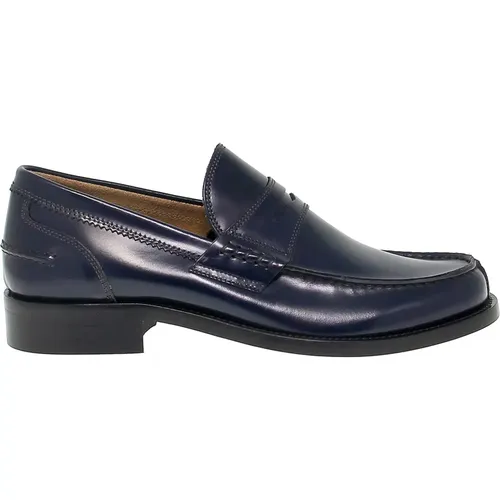 Loafer for Men in leather , male, Sizes: 7 UK, 6 UK - Antica Cuoieria - Modalova