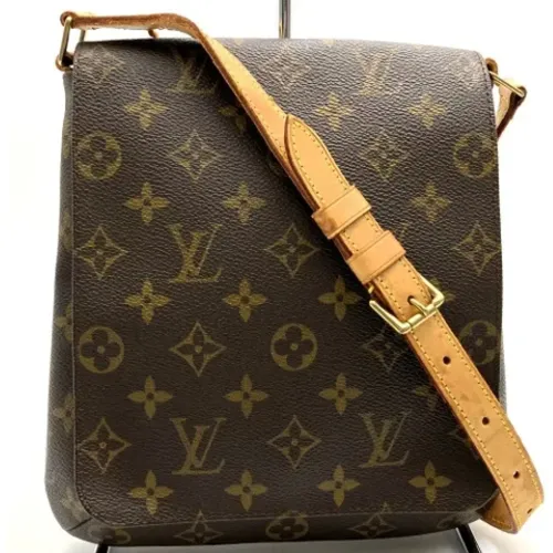 Pre-owned Canvas shoulder-bags , female, Sizes: ONE SIZE - Louis Vuitton Vintage - Modalova