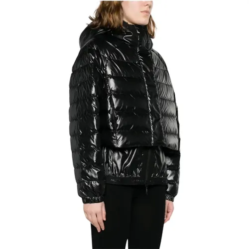 Torn Design Puffer Jacket , female, Sizes: M, L, S - Moncler - Modalova