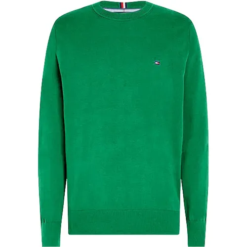 Grüner Pullover Sweater Sophisticated Collection , Herren, Größe: 2XL - Tommy Hilfiger - Modalova