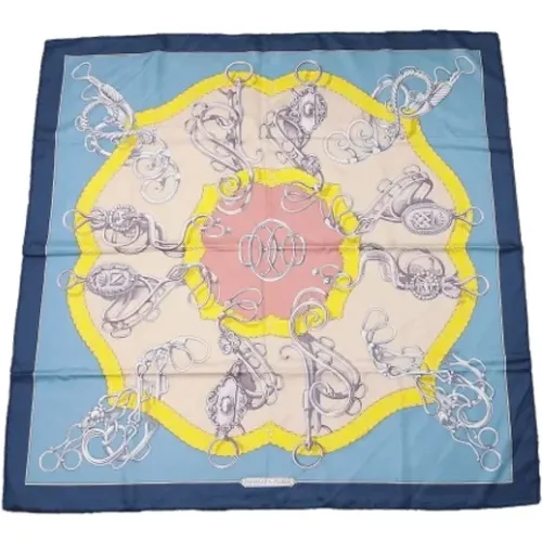 Pre-owned Silk scarves , female, Sizes: ONE SIZE - Hermès Vintage - Modalova