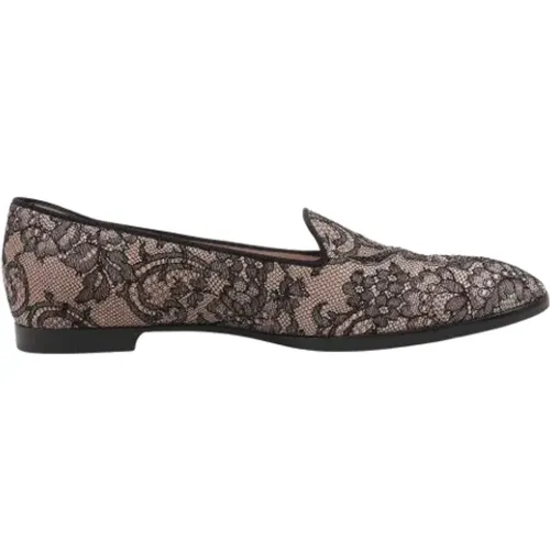 Pre-owned Stoff flats - René Caovilla Pre-owned - Modalova