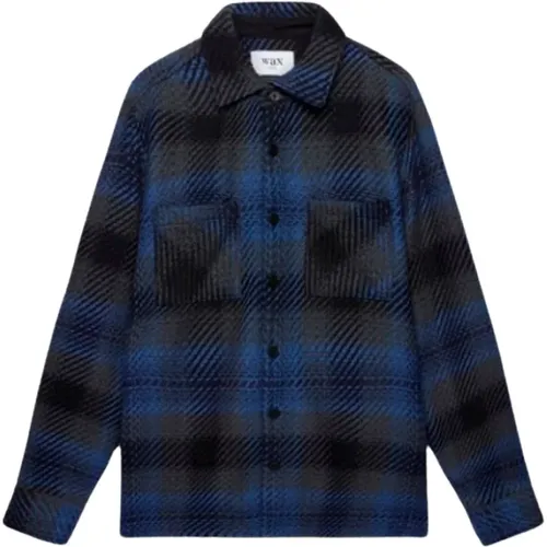 Whiting overshirt , male, Sizes: S - Wax London - Modalova