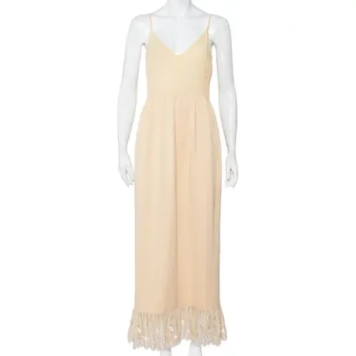 Pre-owned Lace dresses , female, Sizes: M - Chloé Pre-owned - Modalova