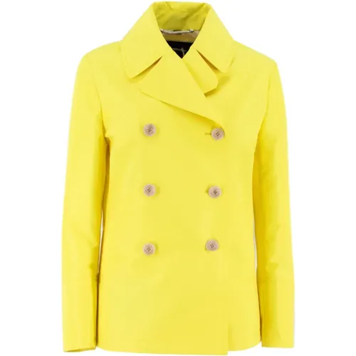 Women's Clothing Jackets & Coats Giallo Ss24 , female, Sizes: 2XL, XL, L - Sealup - Modalova