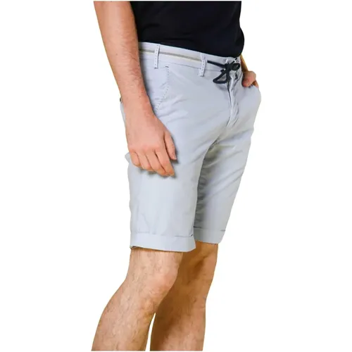 Regenbogen Chino Bermuda Shorts , Herren, Größe: S - Mason's - Modalova