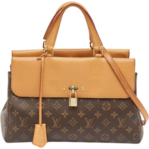 Pre-owned Leather totes , female, Sizes: ONE SIZE - Louis Vuitton Vintage - Modalova