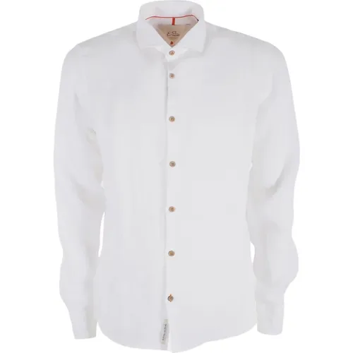 Linen Casual Shirt Classic Style , male, Sizes: XL, M, 2XL, L - YES ZEE - Modalova