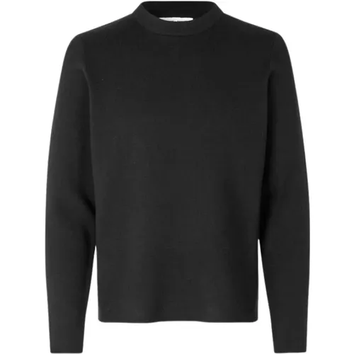 Ribbed Crew Neck Jumper , male, Sizes: S, 2XL - Samsøe Samsøe - Modalova