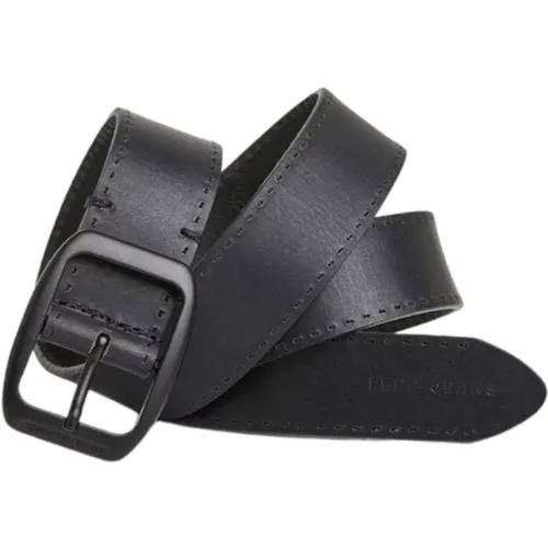 Genuine Leather Belt for Men , male, Sizes: 100 CM - Pepe Jeans - Modalova