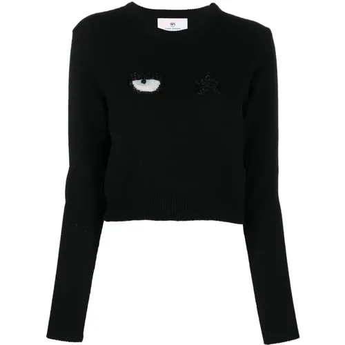 Rundhals T-Shirt,Rundhals Pullover - Chiara Ferragni Collection - Modalova