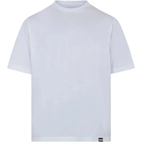 Weiße T-Shirts und Polos , Herren, Größe: L - Dsquared2 - Modalova