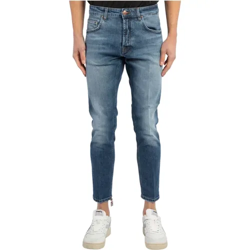 Slim-fit Jeans , Herren, Größe: W38 - Don The Fuller - Modalova