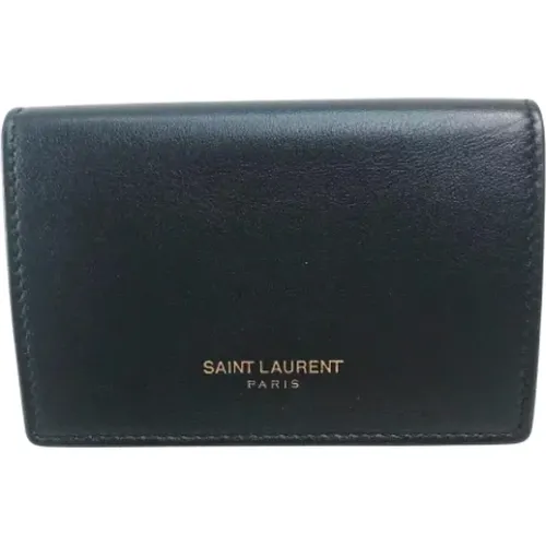 Pre-owned Leather wallets , female, Sizes: ONE SIZE - Yves Saint Laurent Vintage - Modalova