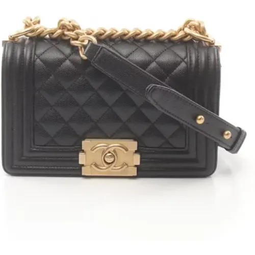 Pre-owned Leather chanel-bags , female, Sizes: ONE SIZE - Chanel Vintage - Modalova