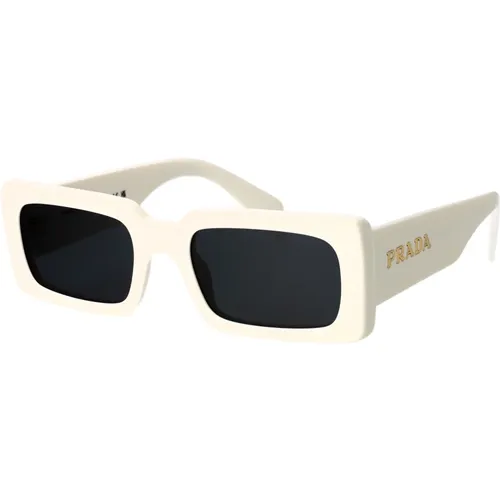 Stylische Sonnenbrille mit A07S Design - Prada - Modalova