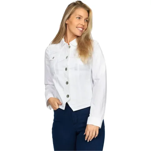 Denim Blazer Anne.Hs24 , female, Sizes: XL, M - 2-Biz - Modalova