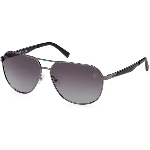 Stilvolle Metall-Sonnenbrille in Farbe 06D , Herren, Größe: 62 MM - Timberland - Modalova