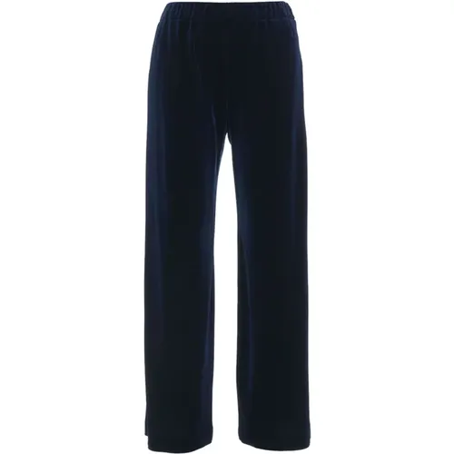 Velvet Trousers Aw24 , female, Sizes: XS, M, L - Gender - Modalova