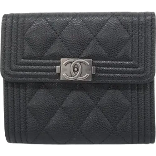 Pre-owned Leather wallets , female, Sizes: ONE SIZE - Chanel Vintage - Modalova