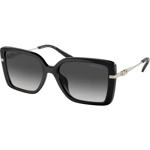 Dark Grey Shaded Sunglasses Castellina , female, Sizes: 55 MM - Michael Kors - Modalova