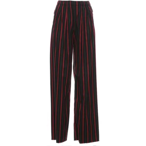 Wwzpl142 Wide Trousers , female, Sizes: S - Weili Zheng - Modalova