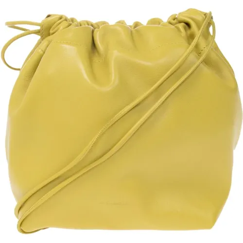 ‘Dumpling’ bucket bag , female, Sizes: ONE SIZE - Jil Sander - Modalova