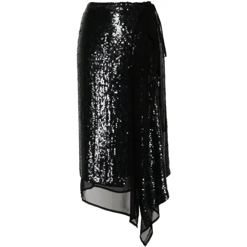Chic Midi Skirt , female, Sizes: M - P.a.r.o.s.h. - Modalova