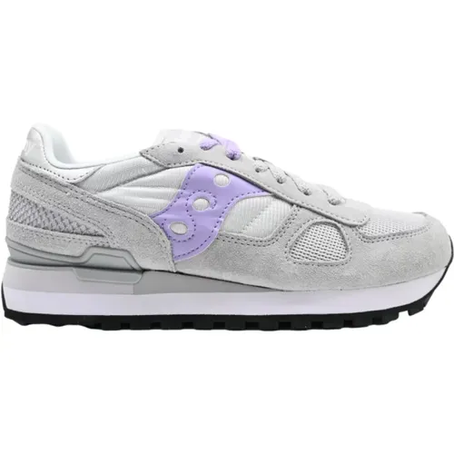 Original Shadow Grey Purple Sneakers , Damen, Größe: 38 EU - Saucony - Modalova