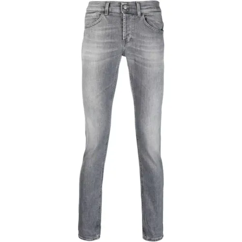 Jeans Light Grey , male, Sizes: W35, W40, W29, W30, W28, W36, W34, W32, W31, W33 - Dondup - Modalova