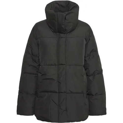 Gepolsterte Pufferjacke mit hohem Kragen , Damen, Größe: XL - Gestuz - Modalova