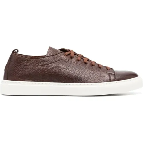 Byron Leather Sneakers , male, Sizes: 12 UK - Henderson - Modalova