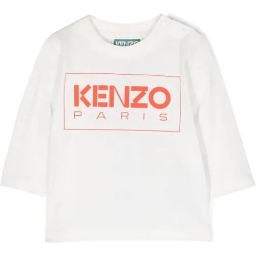 Baby Jungen Baumwoll-Jersey T-Shirt - Kenzo - Modalova