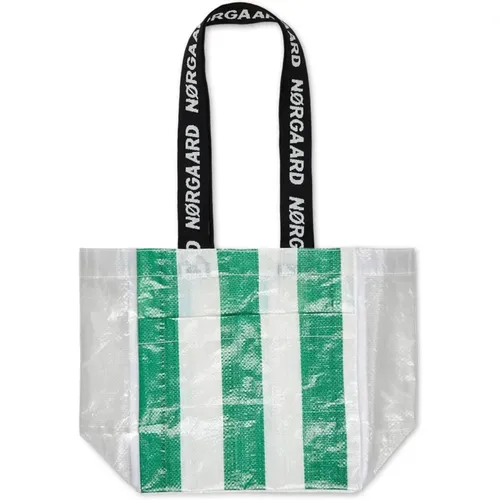 Transparent Green Laundrette Mirca Bag , female, Sizes: ONE SIZE - Mads Nørgaard - Modalova