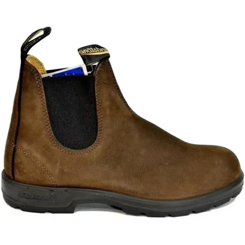 Australian Nubuck Pebble Boots , male, Sizes: 8 UK, 10 UK, 9 UK, 7 1/2 UK, 9 1/2 UK, 7 UK - Blundstone - Modalova