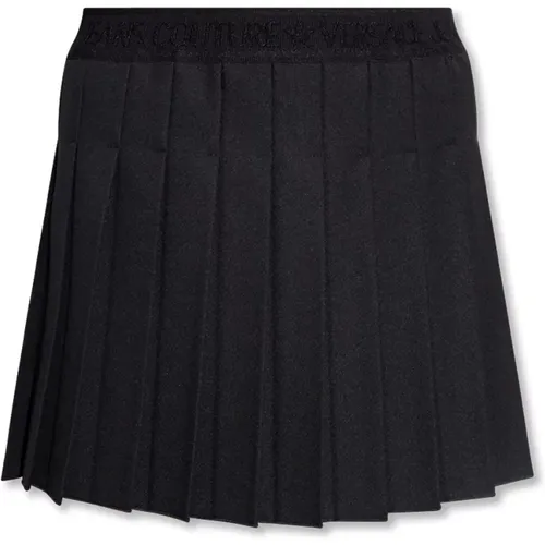 Pleated skirt , female, Sizes: M - Versace Jeans Couture - Modalova