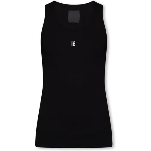 Tanktop mit Logo , Damen, Größe: M - Givenchy - Modalova