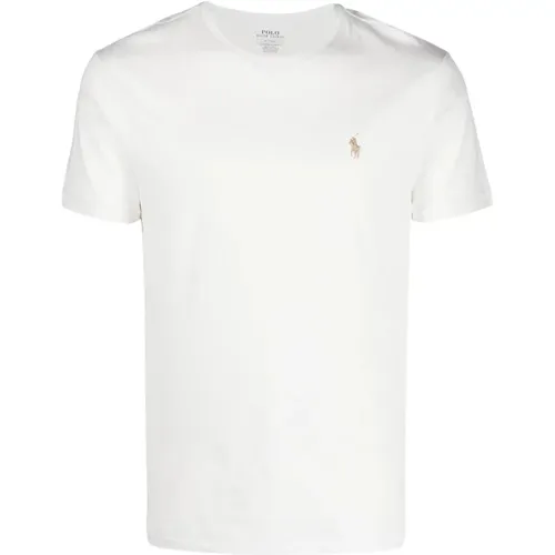 Modern Custom Slim Fit T-Shirt , male, Sizes: L, XL, S - Ralph Lauren - Modalova