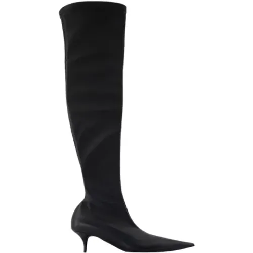 Leather boots , female, Sizes: 5 UK - Balenciaga - Modalova