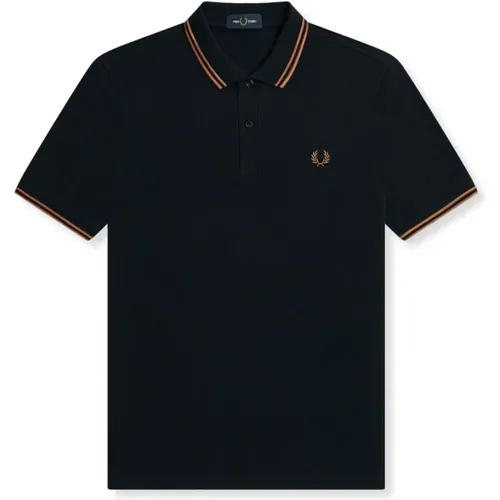 Twin Tipped Shirt - Regular Fit , male, Sizes: S - Fred Perry - Modalova