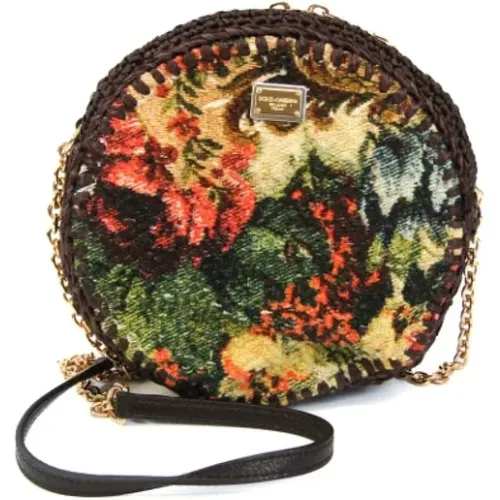 Pre-owned Fabric shoulder-bags , female, Sizes: ONE SIZE - Dolce & Gabbana Pre-owned - Modalova