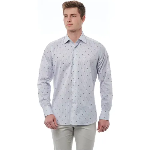 Regular Fit Italian Collar Shirt , male, Sizes: 2XL - Bagutta - Modalova